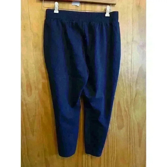 Size Medium Christopher & Banks Blue Women's Pants - Picture 3 of 3
